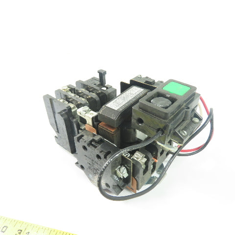 General Electric CR306C1 NEMA Size 1 Motor Starter 460-480V Coil 27A 600VAC