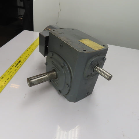 Boston Gear 73210F3671 Right Angle Gear Reducer 10:1 Ratio 175RPM 2306In-Lb
