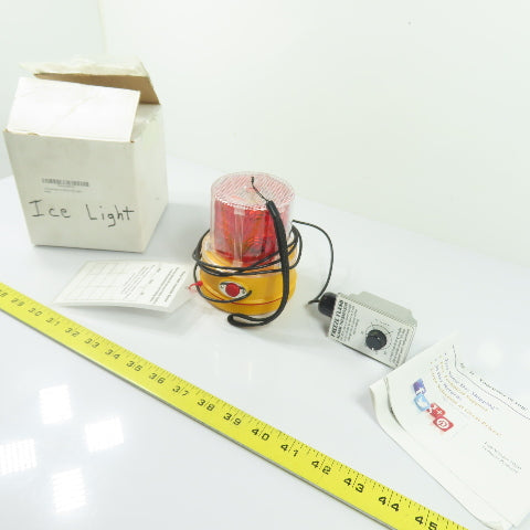 Freeze Flash X000DG6EVV Ice Light Temperature Warning Light W/ Alarm Thermostat