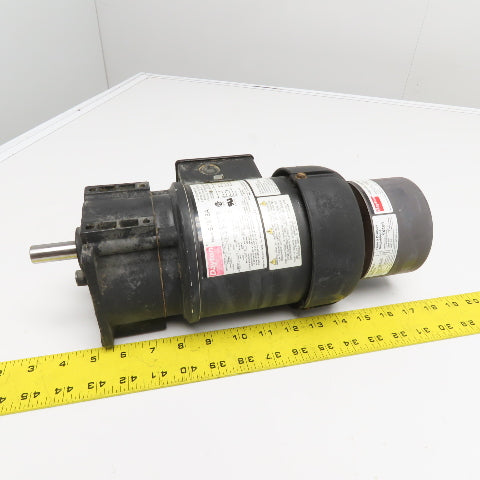 Dayton 6Z818A 1/6HP AC Gearmotor 115/230V 1Ph 30RPM 58.3:1 Ratio With Brake