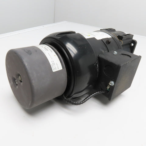 Dayton 6Z818E 1/6HP AC Gearmotor 115/230V 1Ph 30RPM 58.3:1 Ratio With Brake