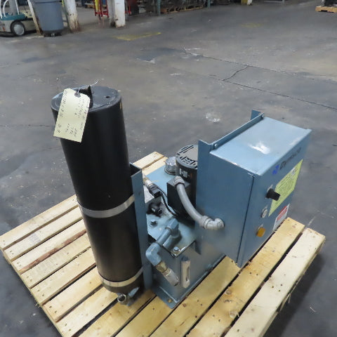 Dynisco 12 Gallon Hydraulic Power Unit 2HP 3Ph 230/460V W/ Accumulator