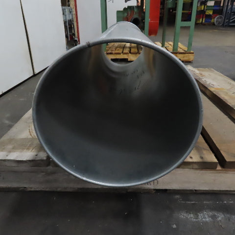 Nordfab 8040207099 14" x 58-3/4" Galvanized Steel HVAC Pipe Duct 14ga 14QF