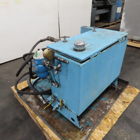 30Gal. 7.5HP Hydraulic Power Unit 230/460V 3Ph W/ Vickers PVB5-RSY-20-CD-20 Pump