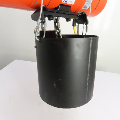 CM Lodestar Model RRS 2Ton 4000LB Electric Chain Hoist 20'Lift 16FPM 230/460 3Ph