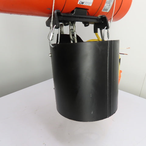 CM Lodestar Model RRS 2Ton 4000LB Electric Chain Hoist 20'Lift 16FPM 230/460 3Ph