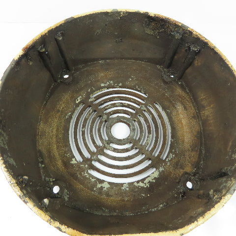 Cast Iron Electric Motor Housing Fan Cover Shroud Guard 10-5/8" OD x 4-3/8" W