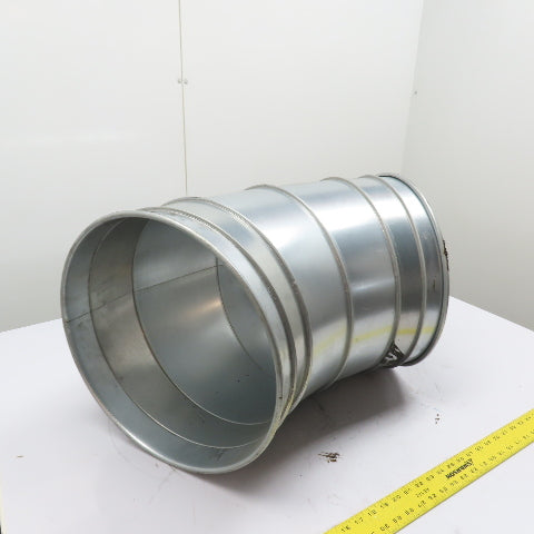 Nordfab 8040400034 16" 45° Elbow QF Duct Fitting 20ga Galvanized