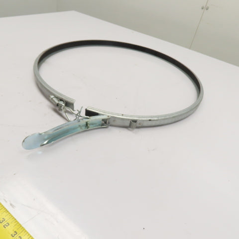 Nordfab 8010005535 18" QF Quick-Fit Galvanized Duct Clamping Ring W/ Gasket