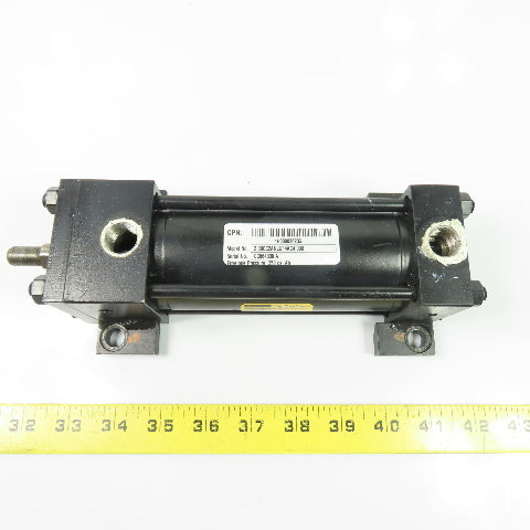 Parker 2.00CC2ANLU14AC4.000 Pneumatic Air Cylinder 2" Bore 4" Stroke 250 psi