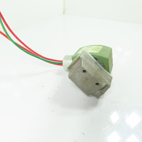 ASCO 8040H8 Red-Hat II Solenoid Fuel Gas Shutoff Valve 3/8" NPT 120V 15 PSI