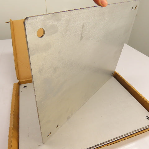 Saginaw SCE-20P16JGALV Flat Galvannealed Enclosure Subpanel 17" x 13" Lot Of 5