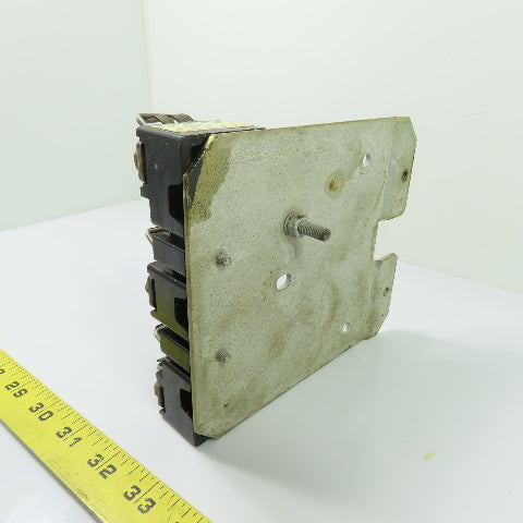 Allen-Bradley 1494F-C666 3-Pole Fuse Block Holder Ser A 600VAC 60A