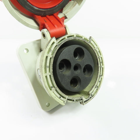 Bryant 460R7W 60A 480VAC 3 Phase Pin & Sleeve Receptacle