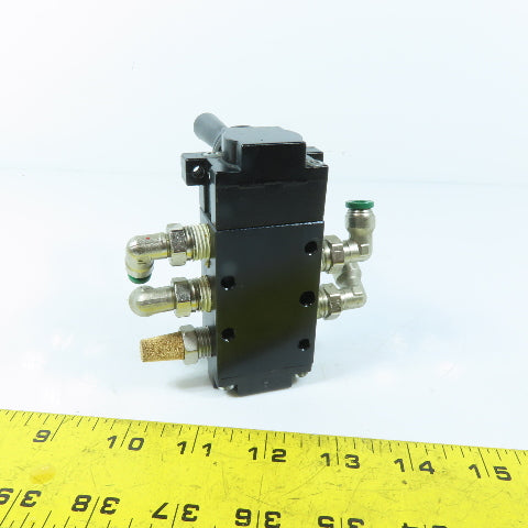 Parker 529831000 5/2 Way Manual Directional Air Valve 1/4" NPT