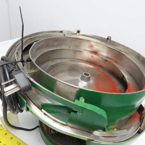 Vibratory Bowl Feeder Component Part Sorter With Controller 220V 1Ph