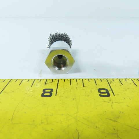 Lubricating Oil Brush Lot 1" x 5/8" Nylon 1/8" NPT Female Lot Of 3