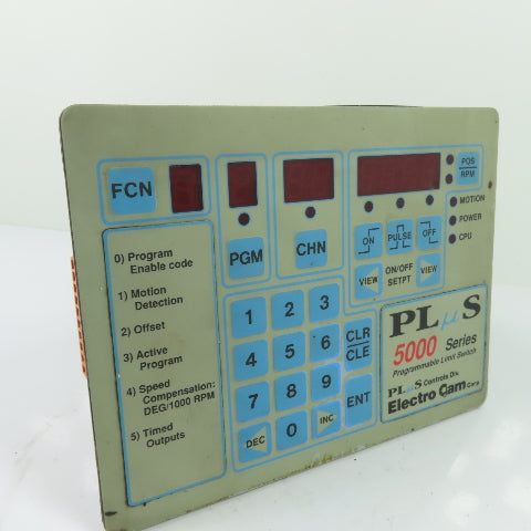 Electro Cam PS-5001-10-016-MHS-R PLuS 5000 Series Programmable Limit Switch 115V