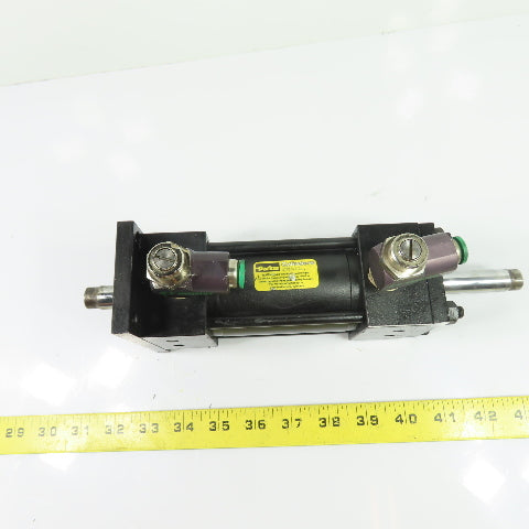 Parker 02.00 CK-J2AUS19A19AC 2.500 Double End Pneumatic Air Cylinder 2.5" Stroke