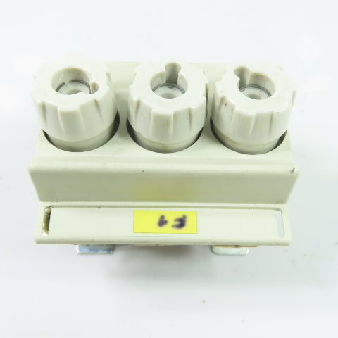 02/3-320.116 3-Pole D02 Neozed Fuse Base
