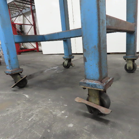 1-1/4" Thick Steel Top Assembly Welding Fabrication Table 36"x 36"x 43" Tall