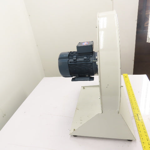 22" Centrifugal Fan Blower 3HP 3Ph 230/460V (6)1-3/4" OD Outlet