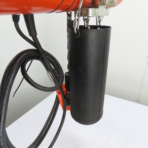 CM Lodestar Model F 1/2 Ton Electric Chain Hoist 20' Lift 16FPM 230/460 3Ph