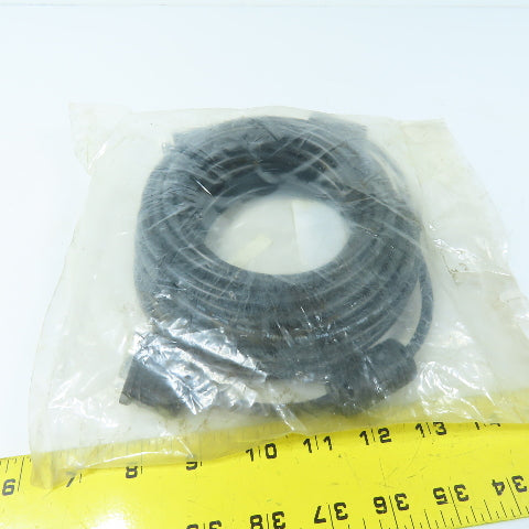 N/A 12090041049-01 RS232 DB9 9C/Coax Serial Transmission Cable 10m