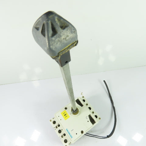 Siemens 3VF3111-6BS31-0AA0 100A 3-Pole Circuit Breaker Panel Operator 600VAC
