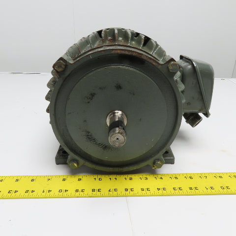 Teco AE CPXX 2HP 3Ph Pole Change Induction Motor 220V 1740/860RPM 112M Tested