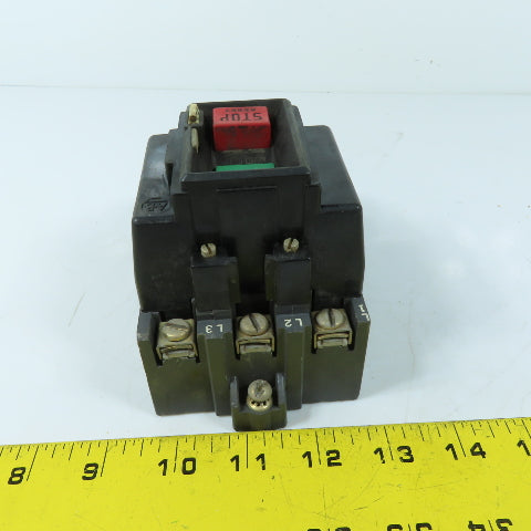 Allen-Bradley 609-BOW Manual Motor Starter Switch Size 1 Bulletin 609 Series E