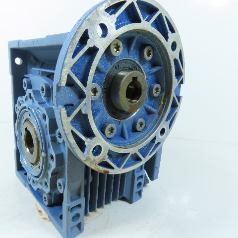 Motovario 0077661 NMRV 063 40:1 Ratio Worm Gearbox Speed Reducer Hollow Shaft