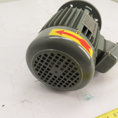 Adlee Powertronic AEVF 1/2HP Induction Motor 220/380V 2850/3450RPM 3Ph 71 Fr.