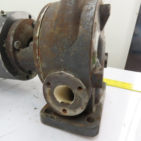 Gusher 2-C-L.H-DISCH 2HP Coolant Pump 230/460V 3Ph Tested 2292-J Impeller