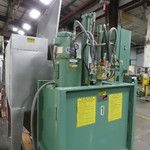 Young Industries 42-8 Ventilated Bag Dump Station 24" x 32" W/ Compactor 3Ph