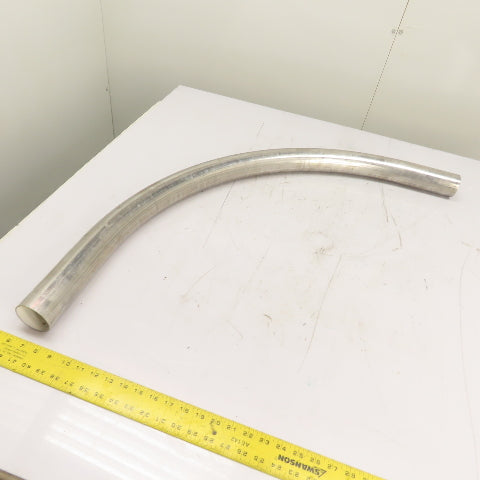 2-1/2" OD Stainless Steel 90° Elbow Exhaust Tube Conduit