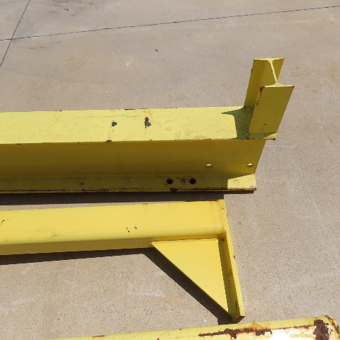 3 Ton Capacity 2 Post I-Beam Gantry Crane 12'6" Travel 149" Tall