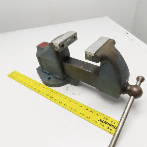 L.S. Starrett Co. 924 4" Jaw 4" Open Athol Stationary Bench Vise