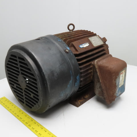 Siemens 1LA02844FE21 25HP AC Electric Motor 230/460V 3Ph 284T Frame 1765RPM