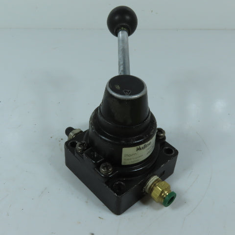 Nuline 09248873 4/3 Way Manual Rotary Hand Lever Valve 0-150PSI 1/4" NPT