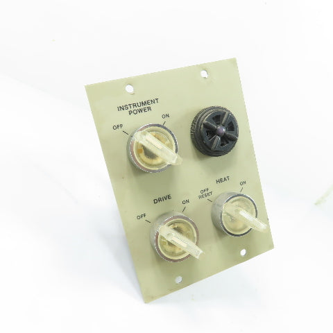 5057455 1495-328 Instrument Power Drive Heat Control Switch Panel w/Alarm