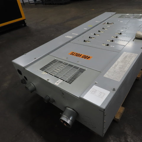 Cutler-Hammer PRL4 800A Panelboard 480Y/277V 3Ph 4W w/ 250A Main Breaker