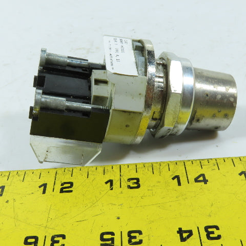Allen-Bradley 800T-H31D1 2-Position Keyed Selector Switch Operator No Key