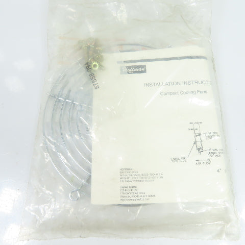 Hoffman A-6AXFN 22220 Cooling Fan Hardware Kit NEW