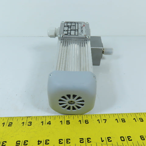 Mini Motor BCE2000/T AC Gearmotor 3Ph 277/480V 60Hz 300:1 Ratio 10.8RPM