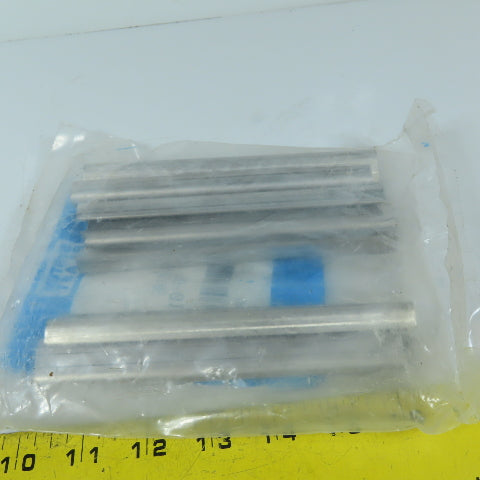 System Plast VG-013-06 6" Stainless Steel Guide Rail Splice Sleeve Pkg. Of 10