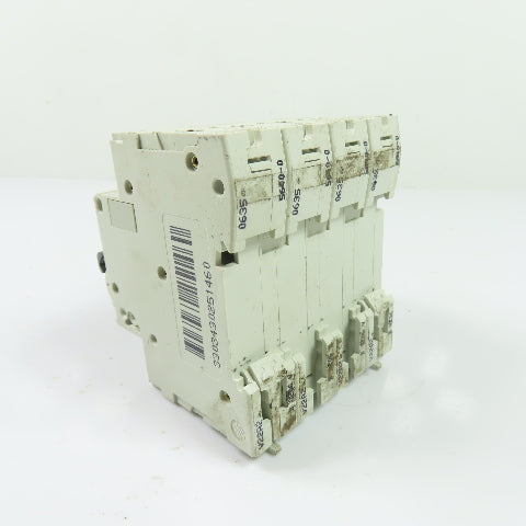 Merlin Gerin C60H D20A Multi 9 20A 4-Pole Type D Circuit Breaker 415V