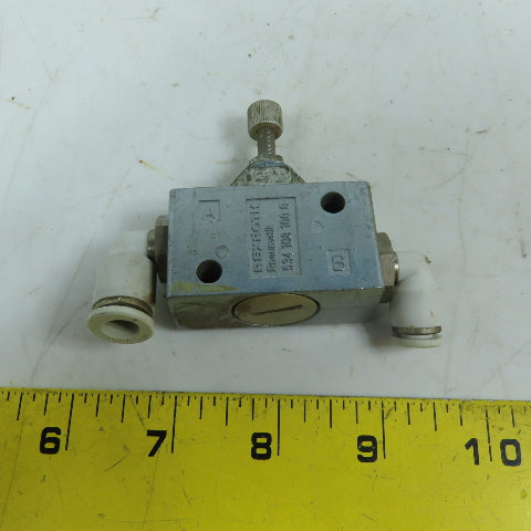 Rexroth 534 108 100 0 Pneumatic Flow Control Valve 1/4" NPT