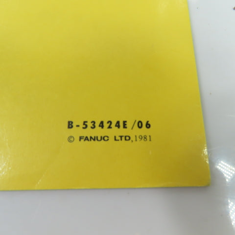 FANUC B-53424E/06 AC Spindle Motor Series Operator's Manual