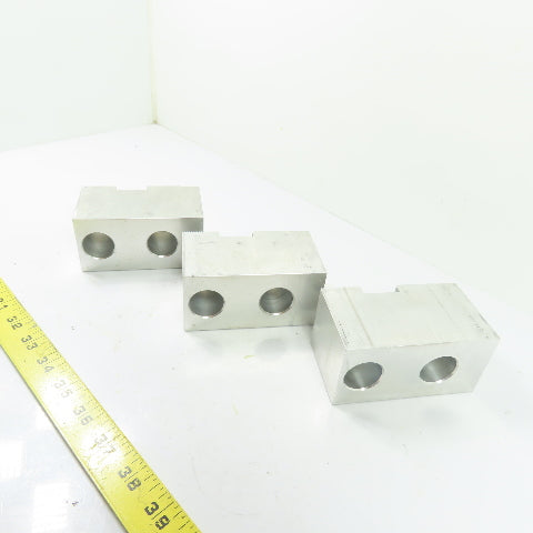 N/A Aluminum Serrated Soft Lathe Chuck Jaws 4" x 2" x 2-1/4" H Set Of 3
